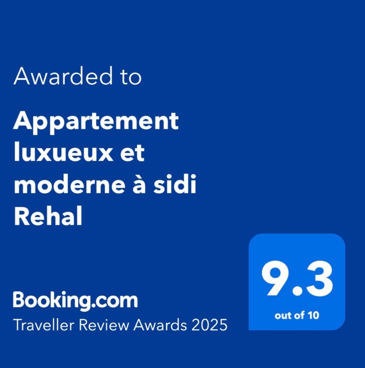 Appartement Luxueux Et Moderne A Sidi Rehal Dar Hamida Kültér fotó